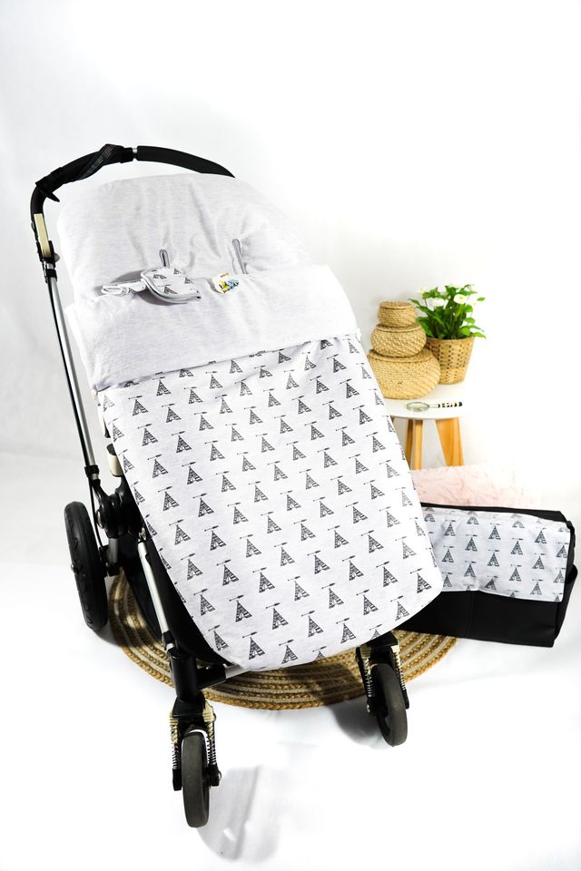 Saco Silla Universal Tipi polar + manoplas azul