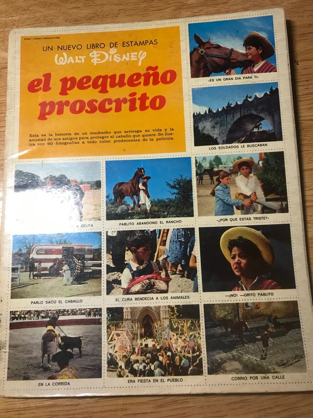 Álbum de cromos. El pequeño proscrito