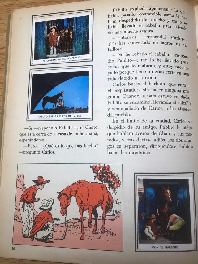 Álbum de cromos. El pequeño proscrito