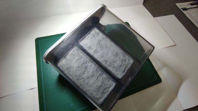 Filtro externo de cascada, mochila