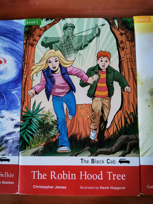 Lote 3 librillos en inglés de lectura corta