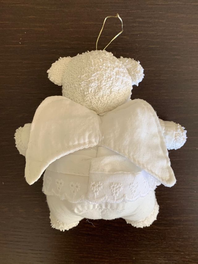 Colección 4 ositos peluche paja tela trapo