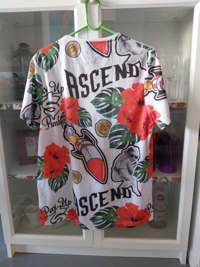 Camiseta ascend. Talla M.