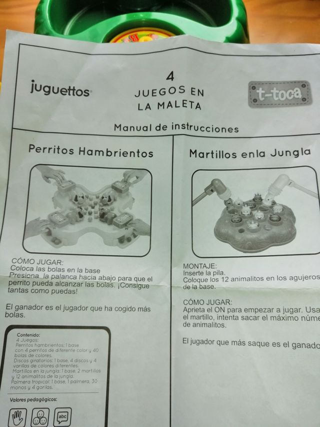 Maletin con 4 juegos