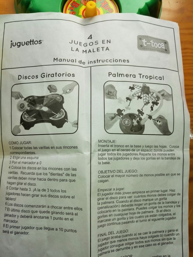 Maletin con 4 juegos