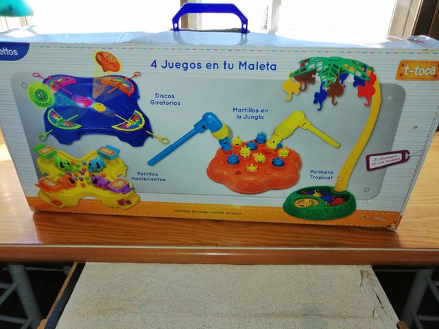 Maletin con 4 juegos