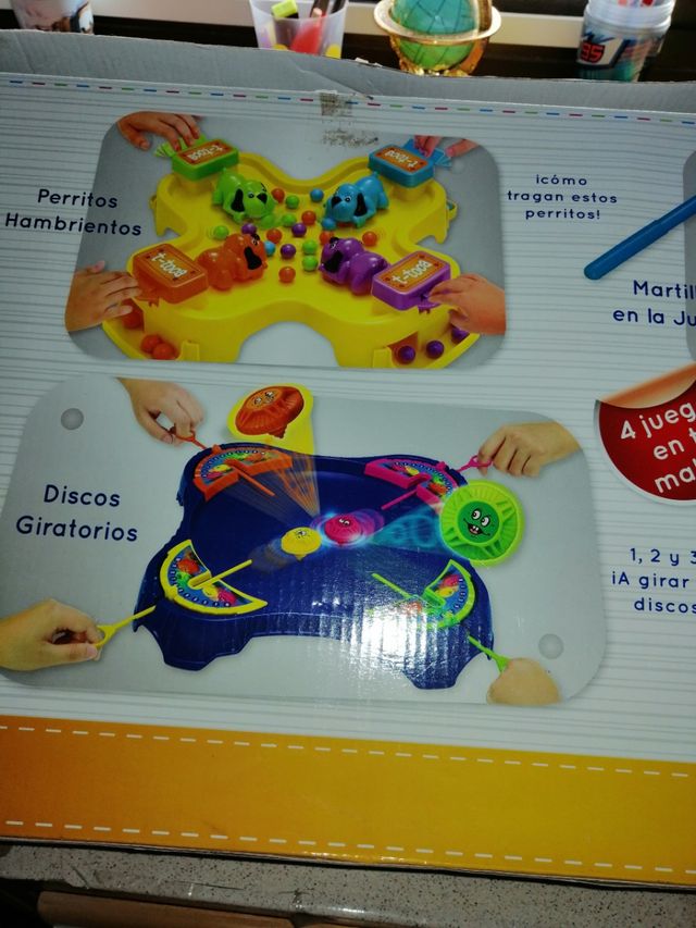 Maletin con 4 juegos