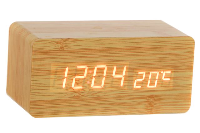 ●Nuevo● RELOJ DESPERTADOR MDF CARGADOR INALAMBRICO