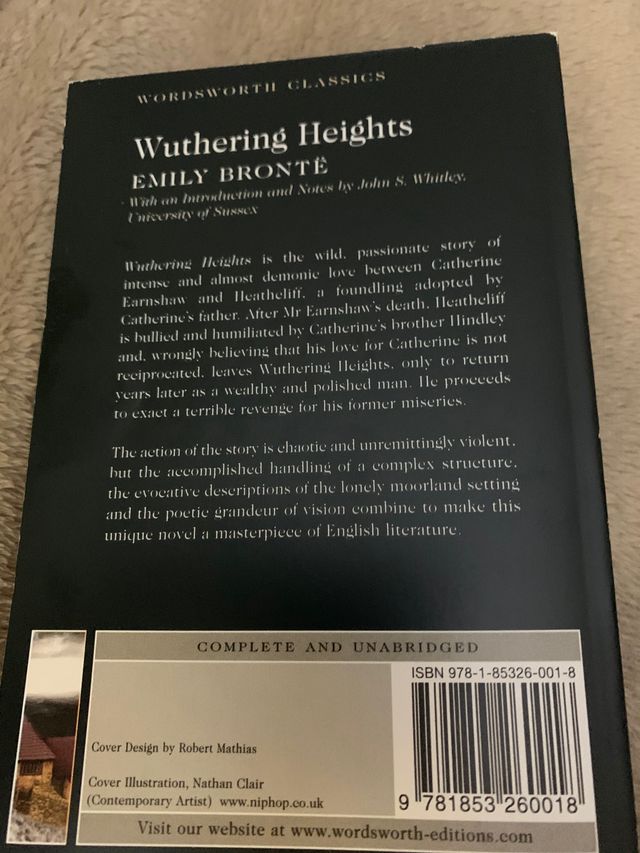 WUTHERING HEIGHTS. EMILY BRONTE