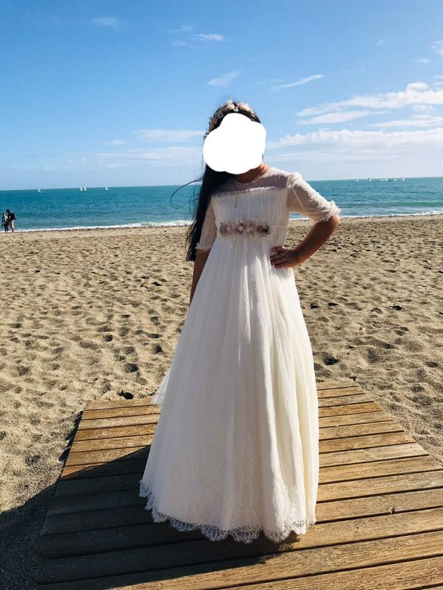 vestido de comunión