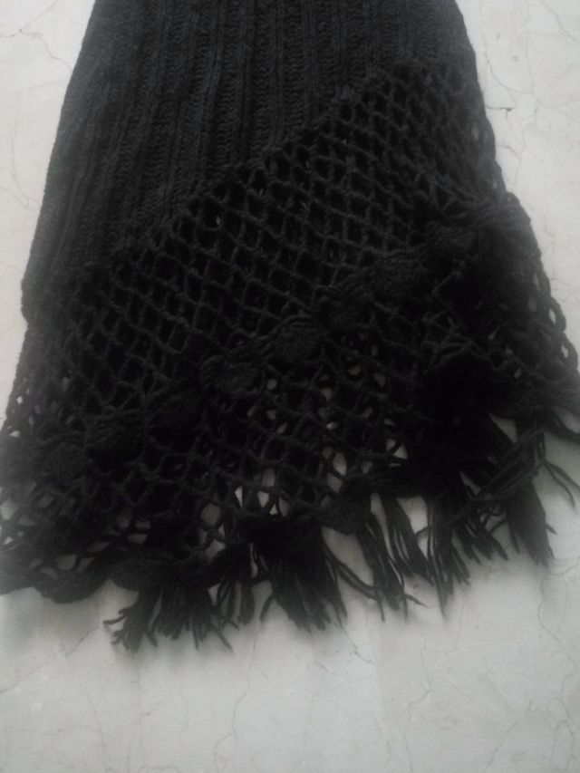 Vestido negro de noche