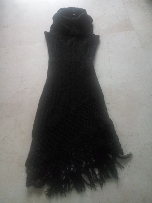 Vestido negro de noche
