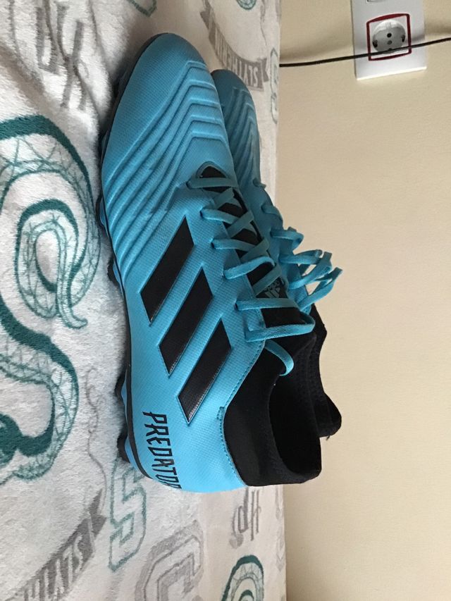 Notable incompleto transferencia de dinero Adidas predator azules y negras Talla46 de segunda mano por 50 € en Ronda en WALLAPOP Notable incompleto transferencia de dinero Adidas predator azules y negras Talla46 de segunda mano por 50 € en Ronda en WALLAPOP