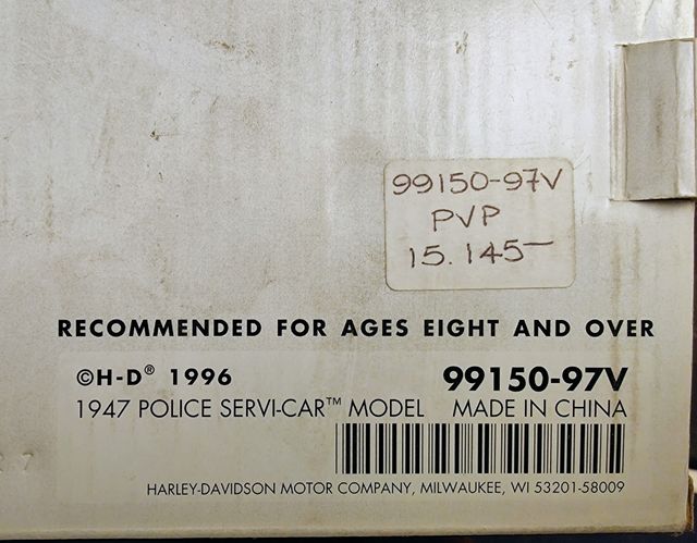 Harley-Davidson Servi-Car bank