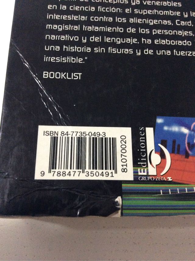 Libro EL JUEGO DE ENDER
