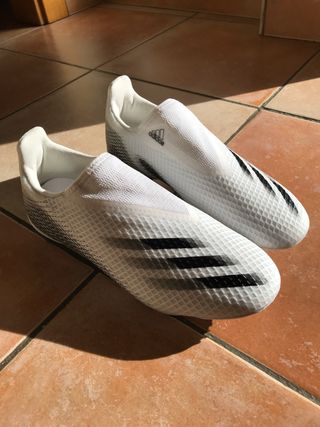 BOTAS FÚTBOL ADIDAS X GHOSTED 20.3 FG Numero 37 de segunda mano por 30 EUR  en Azuqueca de Henares en WALLAPOP