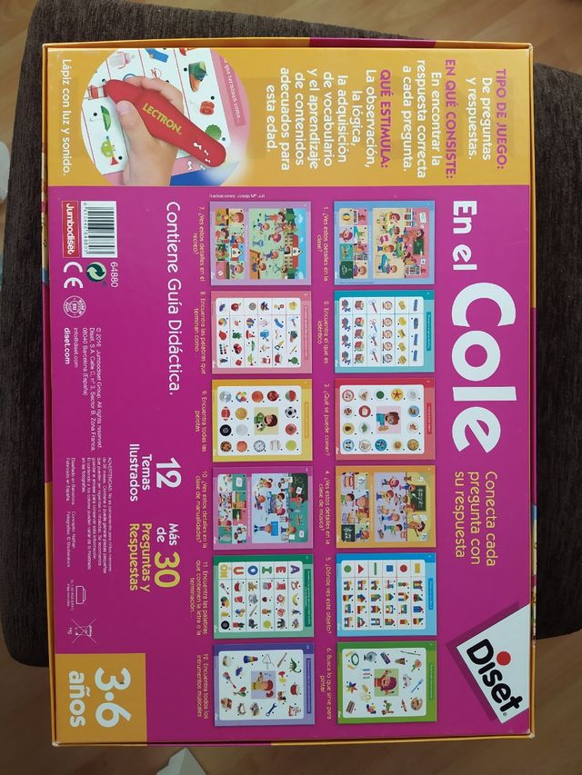 Juego educativo Diset