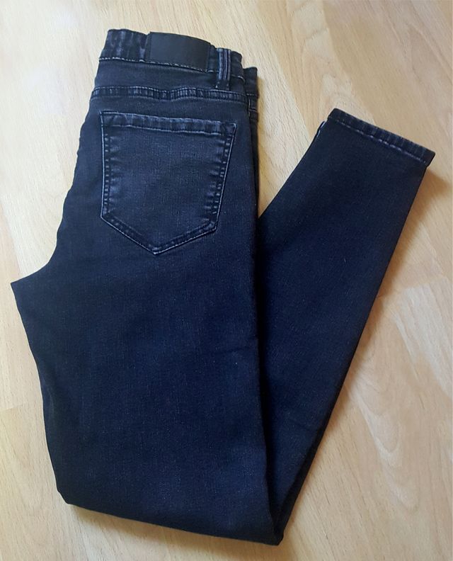 PANTALÓN VAQUERO PITILLO CINTURA ALTA