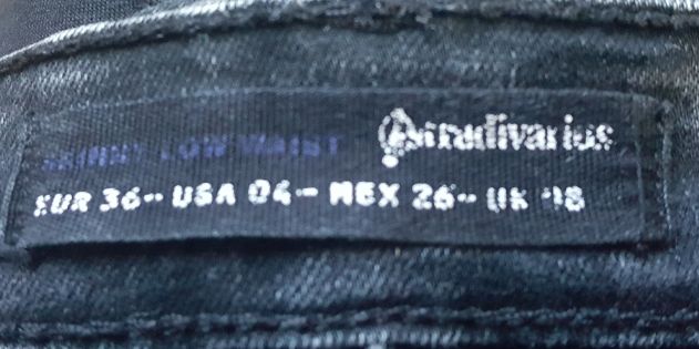 PANTALÓN VAQUERO PITILLO CINTURA ALTA