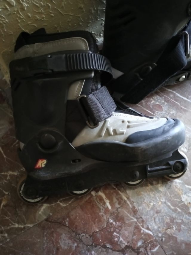 patines en linea profesional con accesorios y bols