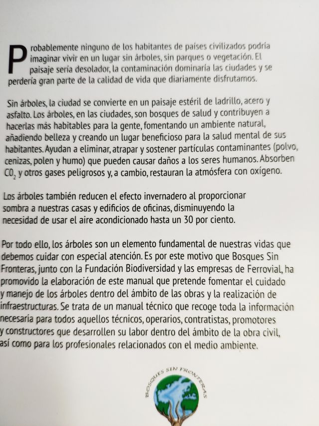 Manual manejo de arbolado