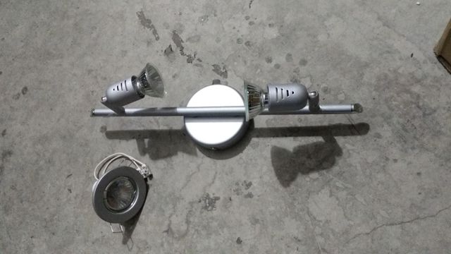 foco y aplique d luz