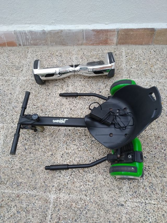 Dos Patínes Eléctricos Hoverboard Con Silla De Segunda Mano Por 100 En Sabadell En Wallapop