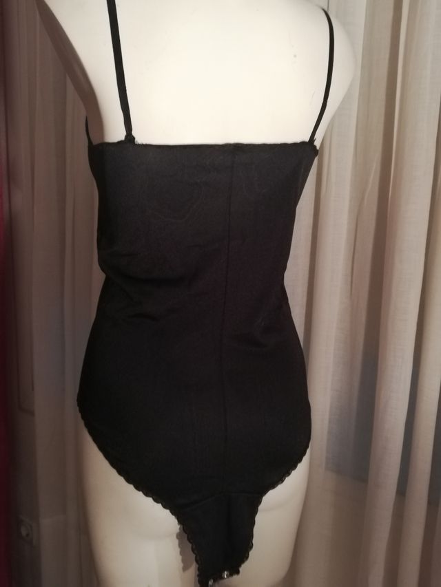 Body mujer sexy negro talla 40 janira