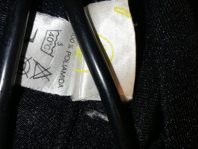 Body mujer sexy negro talla 40 janira