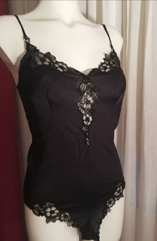 Body mujer sexy negro talla 40 janira