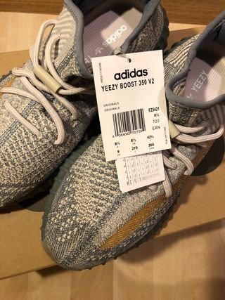 etiqueta yeezy original