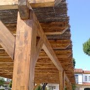Pérgola de madera