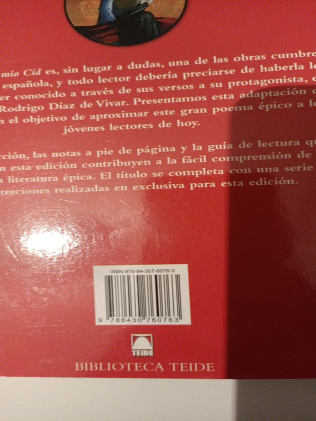 EL CID. Biblioteca Teide.