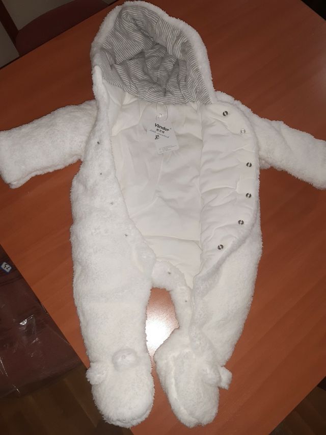 Buzo de invierno osito 6-9 meses