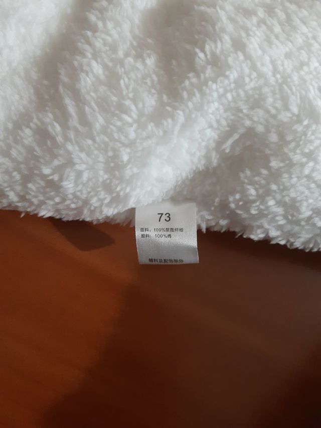 Buzo de invierno osito 6-9 meses