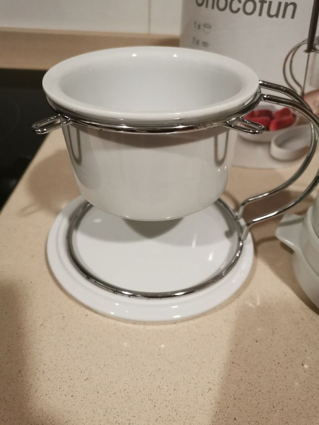 fondue para chocolate