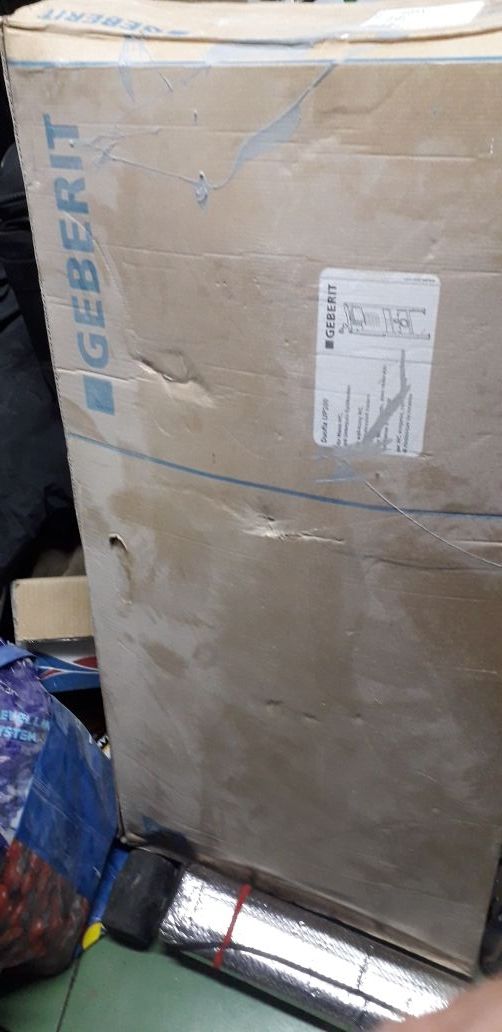 Conjunto de retrete suspendido. Soporte Gerebit +