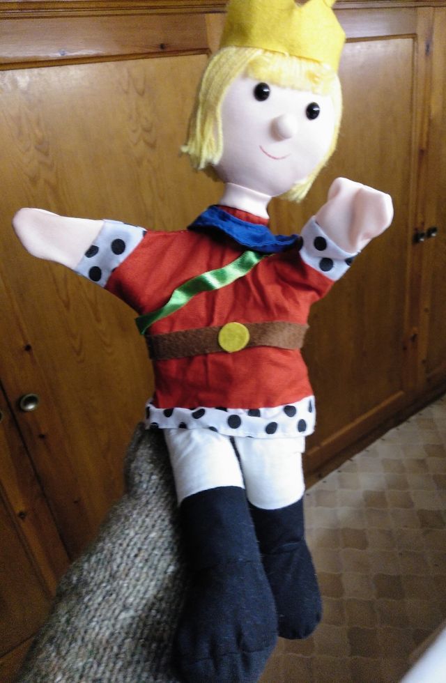 Títeres, princesa y principe