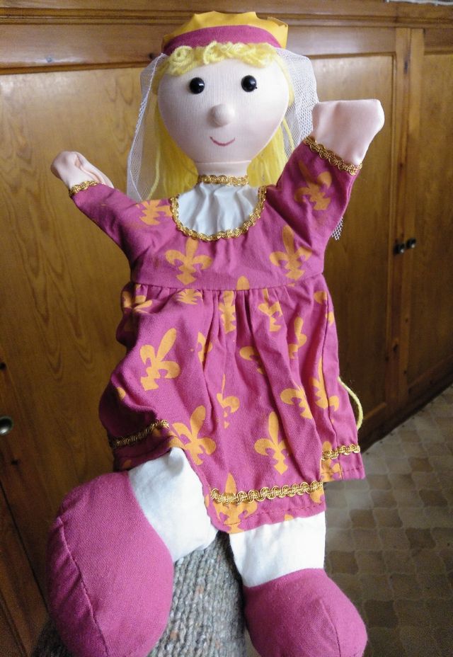 Títeres, princesa y principe