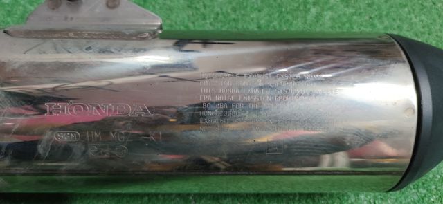 Escape de serie Honda CBR 500 2013/2015