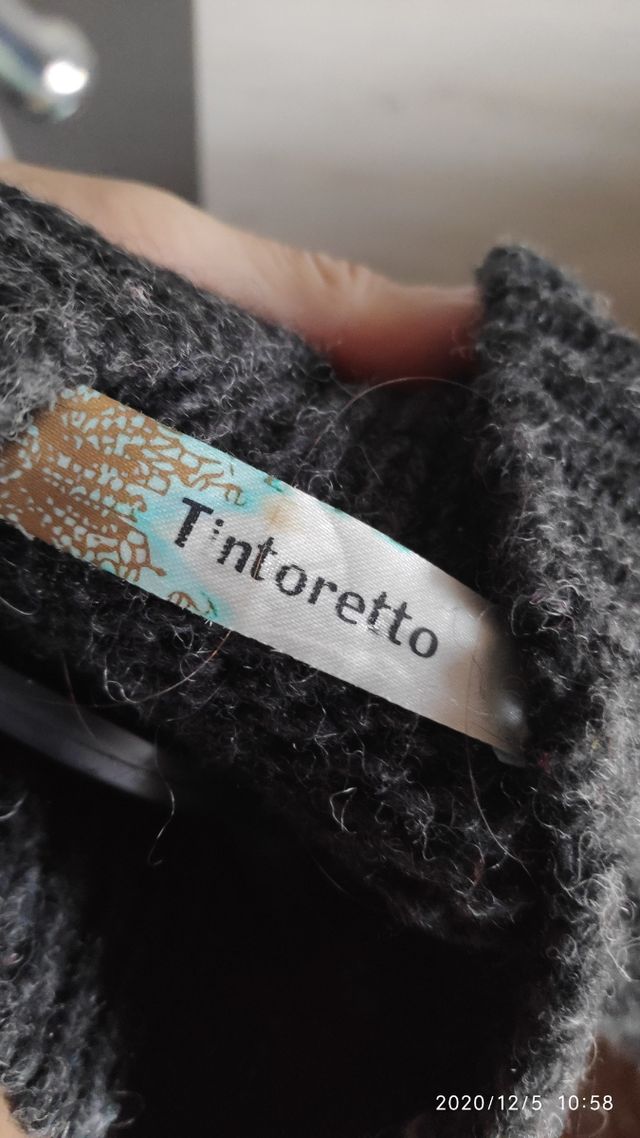 Vestido lana Tintoretto talla M (38-40)