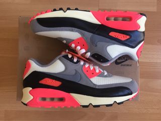 Nike AIR Max 90 Infrared talla 42,5 US9 de segunda mano por 155 EUR en  Madrid en WALLAPOP