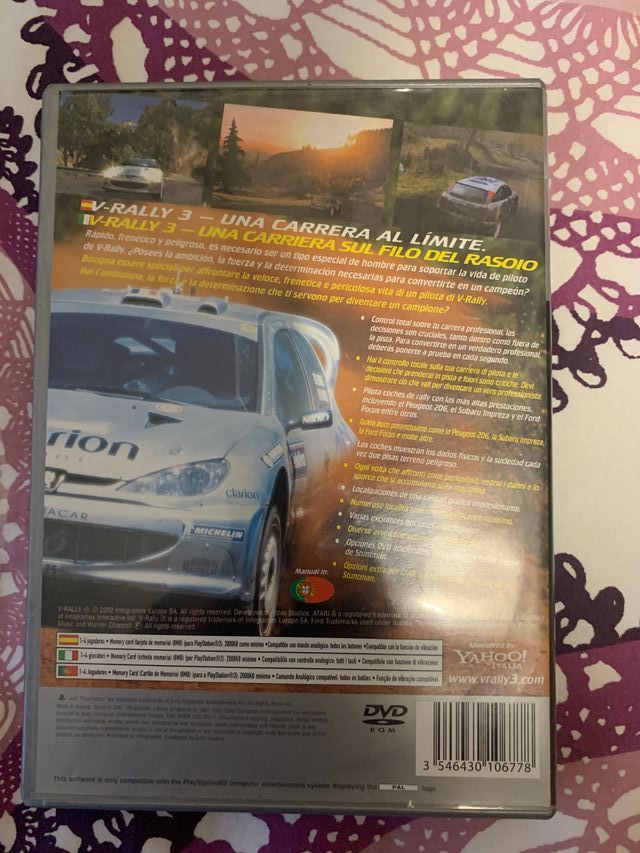 V-RAlly 3 PS2 sin manual