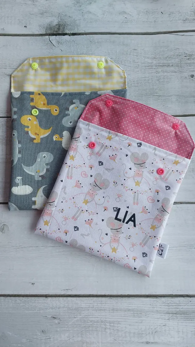 portabocadillos tela reutilizable