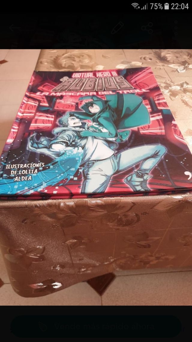 libro RUBIUS virtual héroe III la mascara