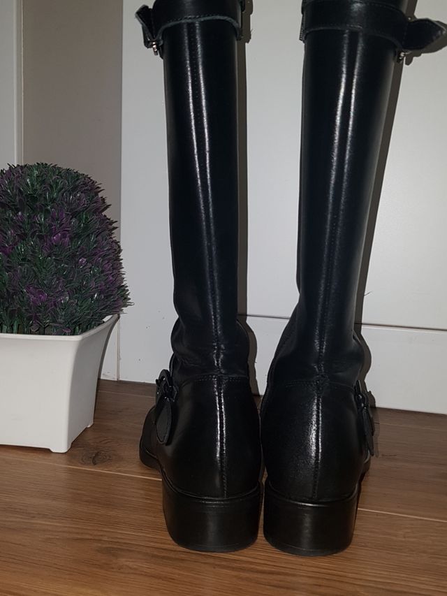 Botas Media caña Piel