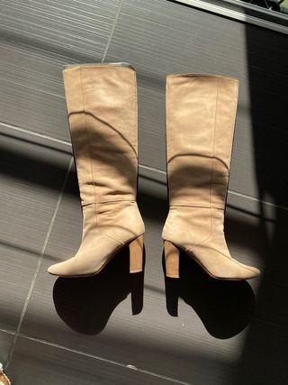 شخصية Clunky سبعة botas ante beige - sandalibaghi.com