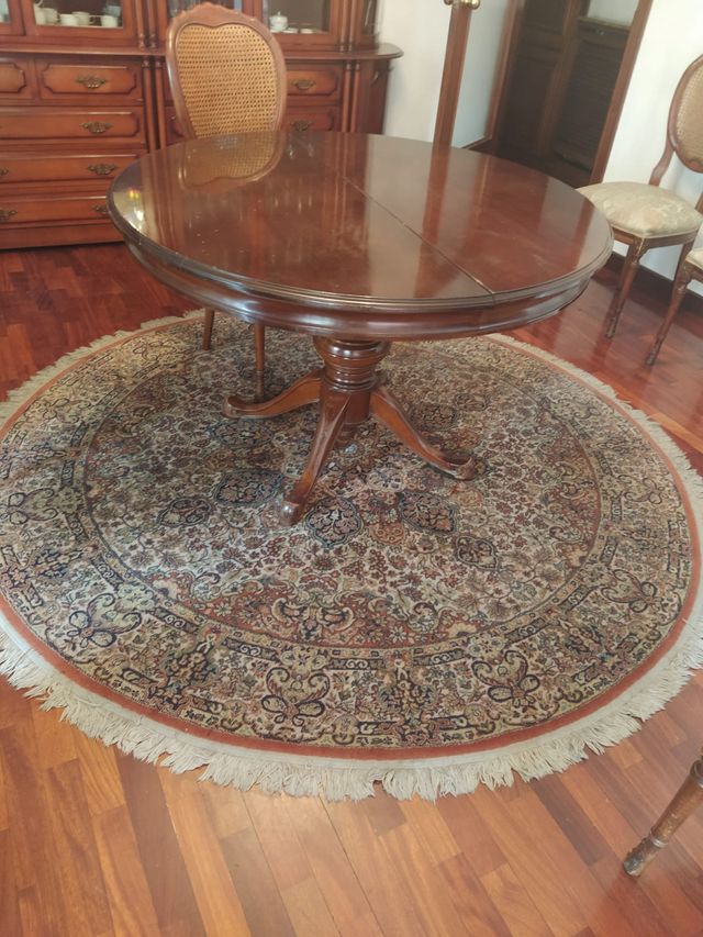 Alfombra circular de segunda mano por 45 € en Murcia en WALLAPOP
