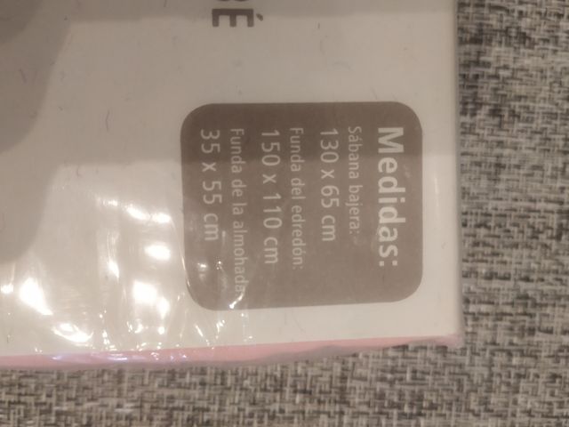 sabanas nórdico cuna reversible 3 piezas