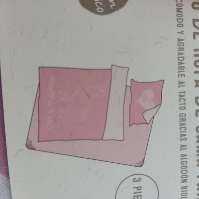 sabanas nórdico cuna reversible 3 piezas